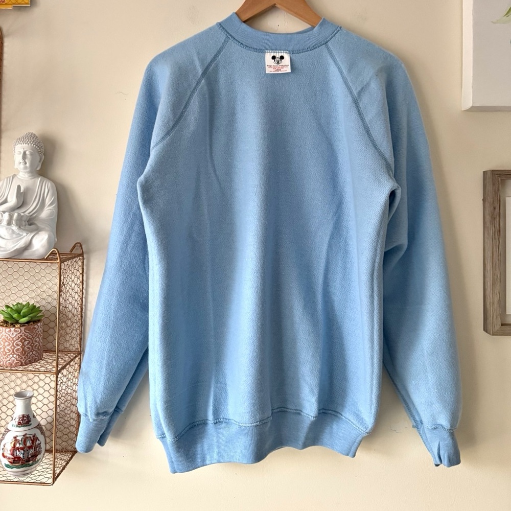 NOS 80s Mickey Mouse Sweatshirt ASO Michael Jackson 1985 Icon Deadstock RARE - Picture 14 of 16